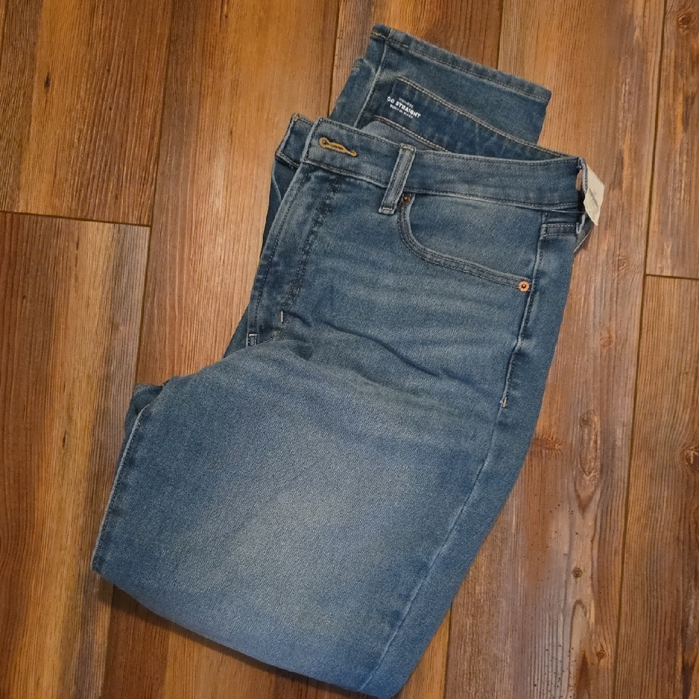 Old Navy Mid-Rise OG Straight Jeans